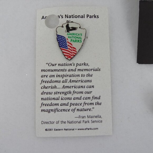 Lot of 5 Lapel Pins National Park Service Alcatraz Congaree Ft Sumter + 2 Extra - Picture 3 of 9
